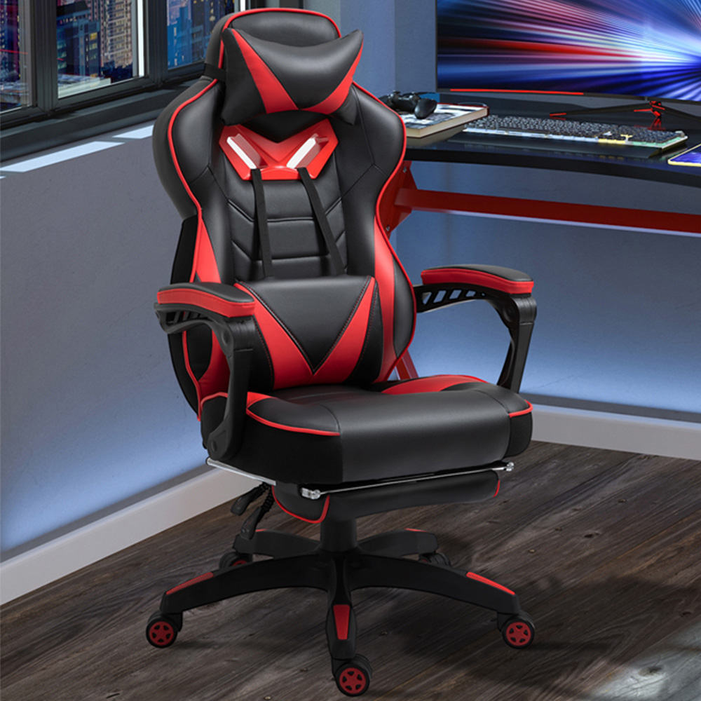 Portland Red Racing Gaming Chair Image 1