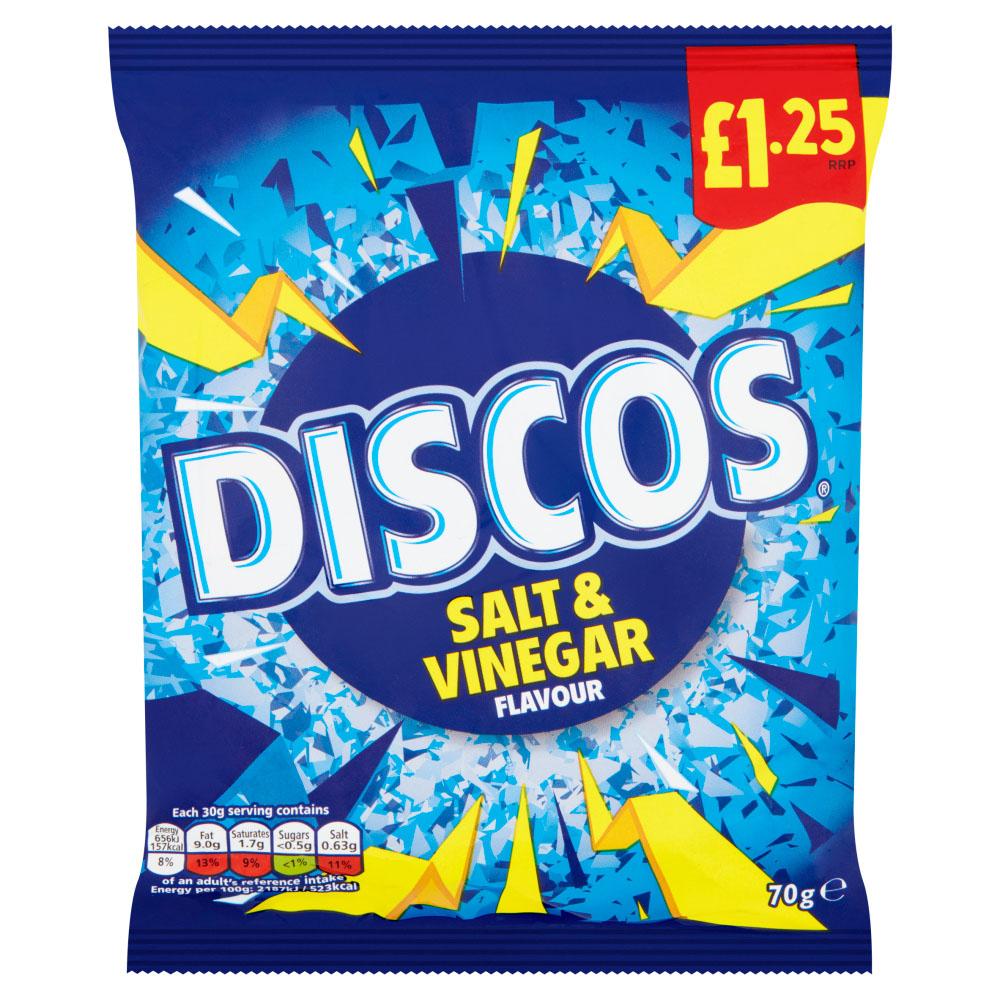 Discos Salt and Vinegar 70g Image 3