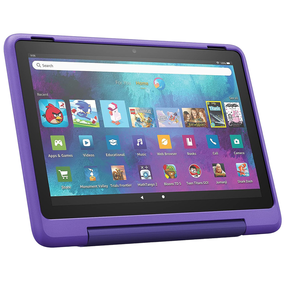 Amazon Fire HD 10 Kids Pro Tablet 10.1 inch 32GB Purple Image 1