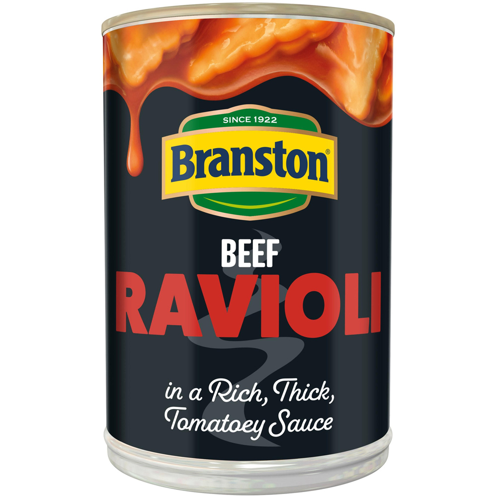 Branston Beef Ravioli In Tomato Sauce 395g Image