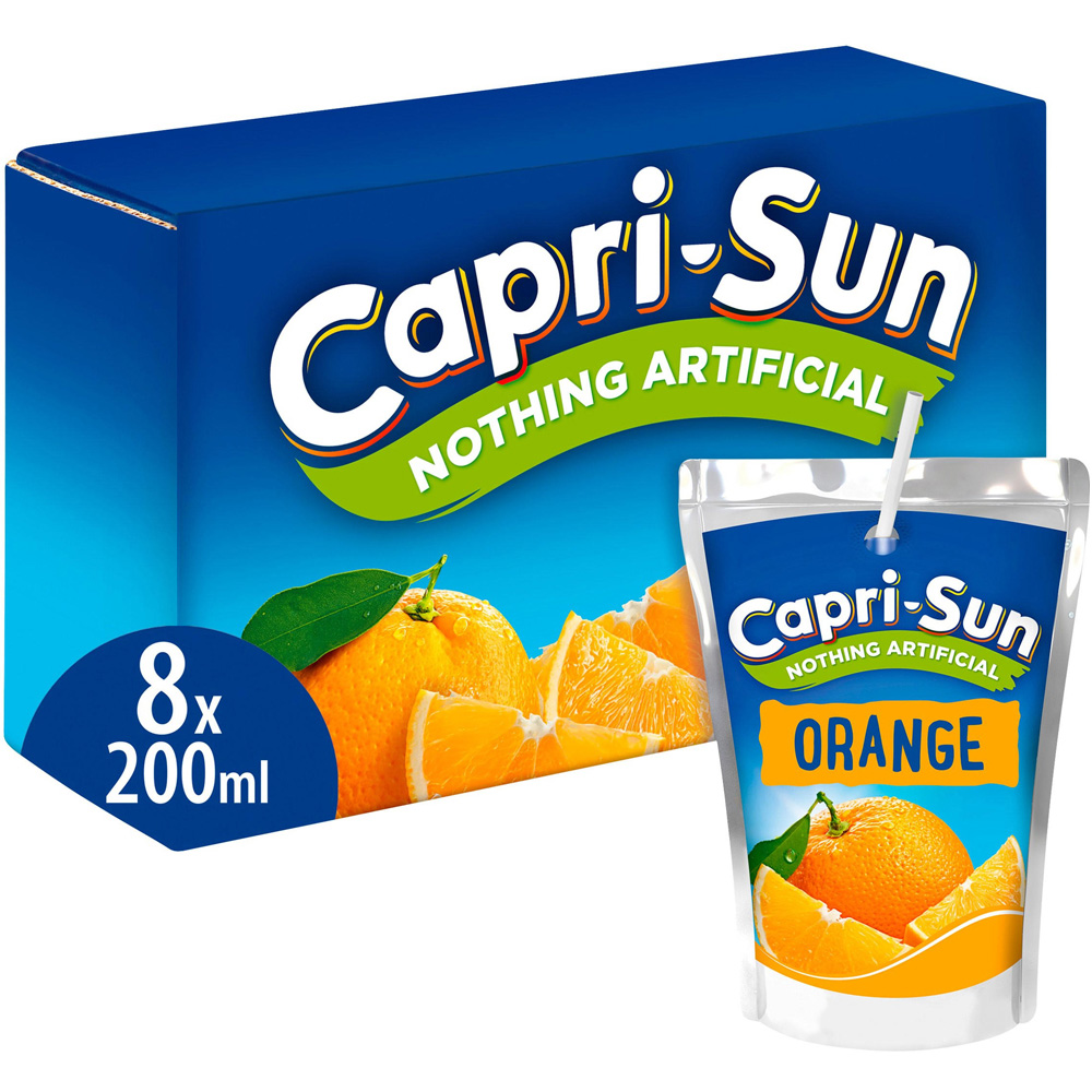 Capri-Sun Orange 8 x 200ml Image