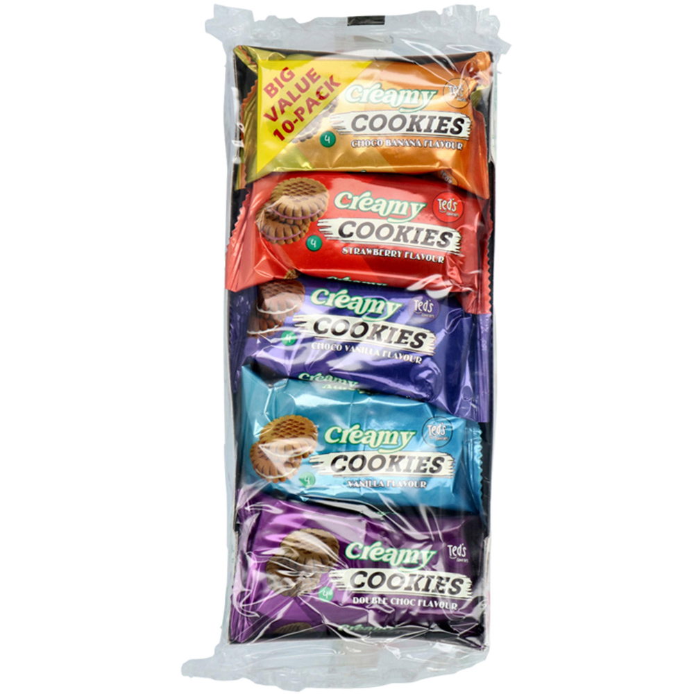 Ted's Favourites Creamy Cookies 10 Pack Image