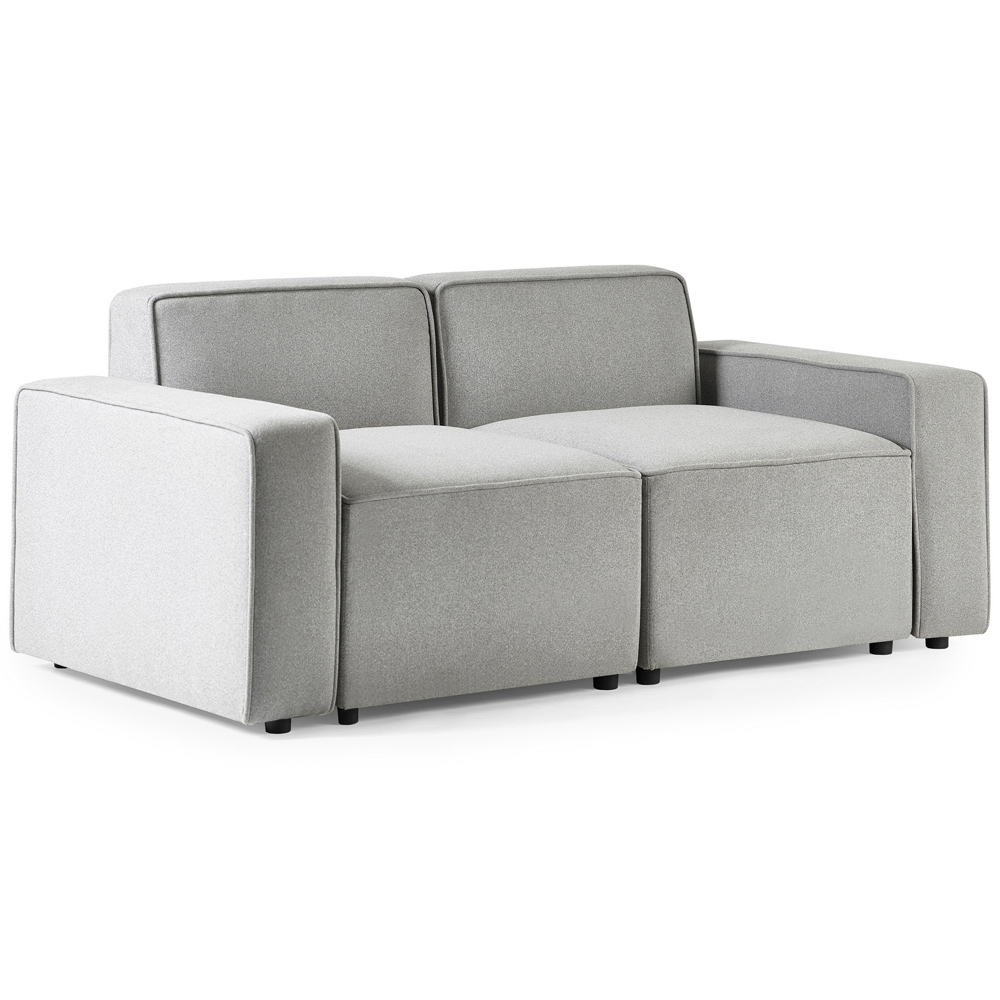 Julian Bowen Lago 2 Seater Grey Combination Sofa Set Image 2
