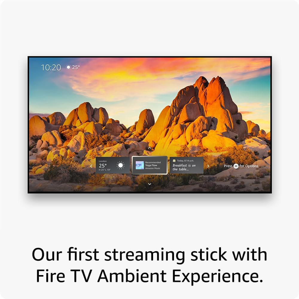 Amazon 4k Max Fire TV Stick with Alexa Voice Remote Image 5