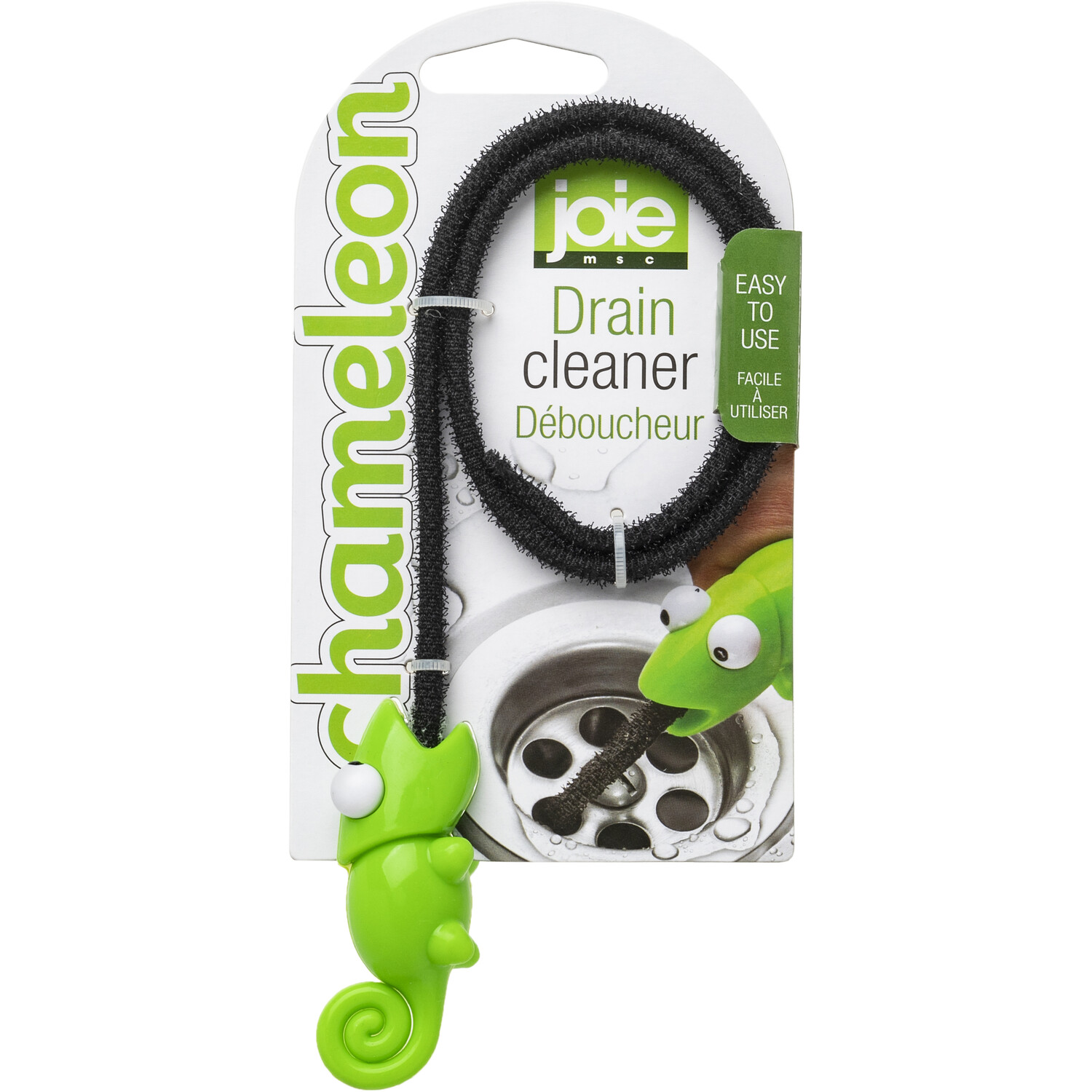 Joie Chameleon Green Drain Cleaner Image 1