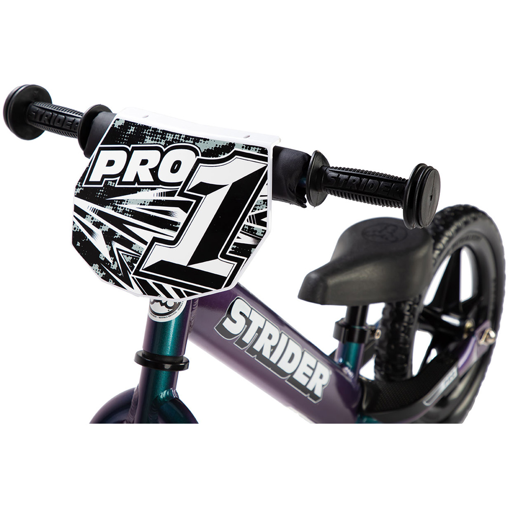 Strider Pro 12 inch Metallic Aqua Balance Bike Image 4
