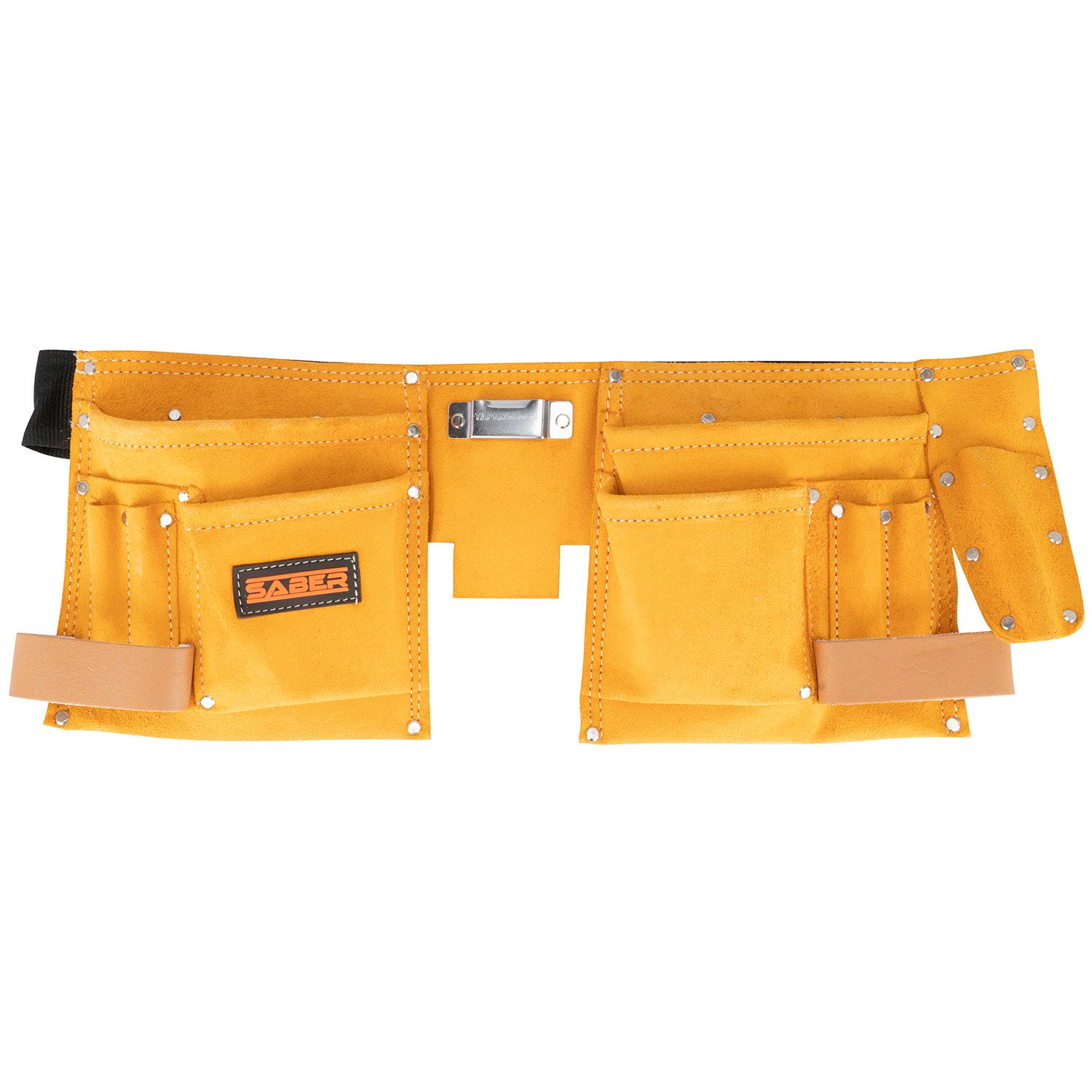 Saber Yellow Double Leather Tool Pouch Image