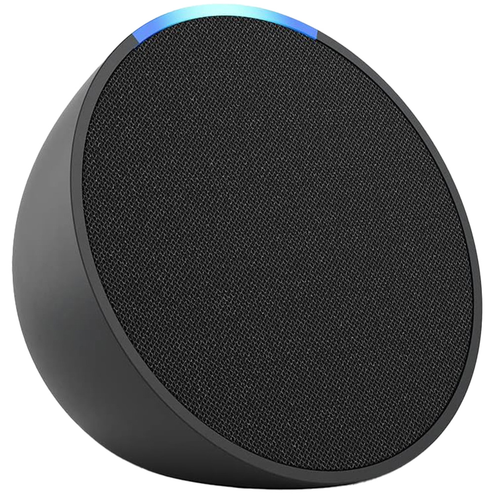 Amazon Echo Pop Smart Speaker with Alexa Black Image 1