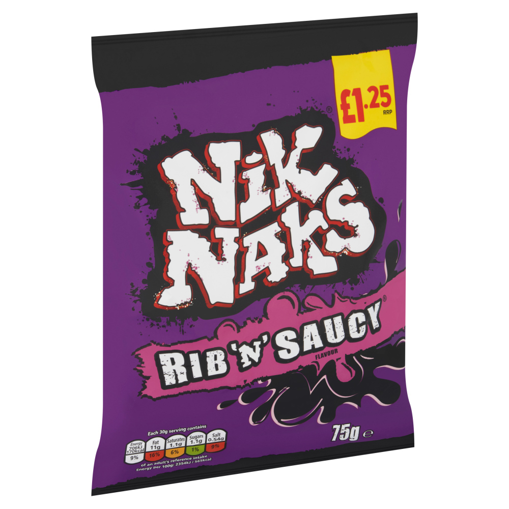 Nik Naks Rib 'N' Saucy 75g Image 5