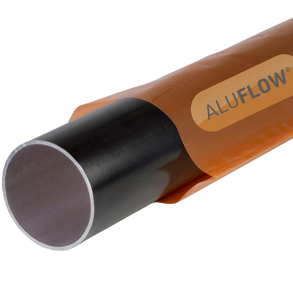 Aluflow Black Downpipe 2.5m Image 1