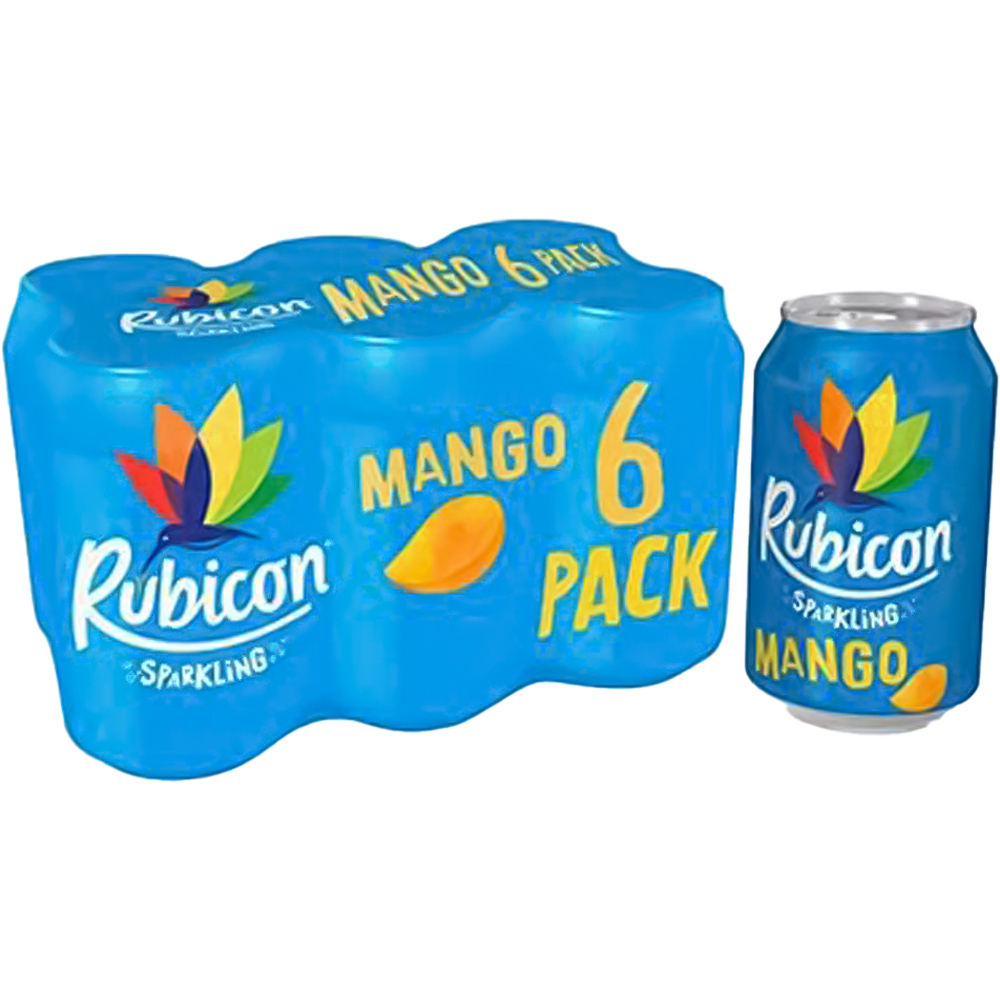Rubicon Sparkling Mango 6 x 330ml Image
