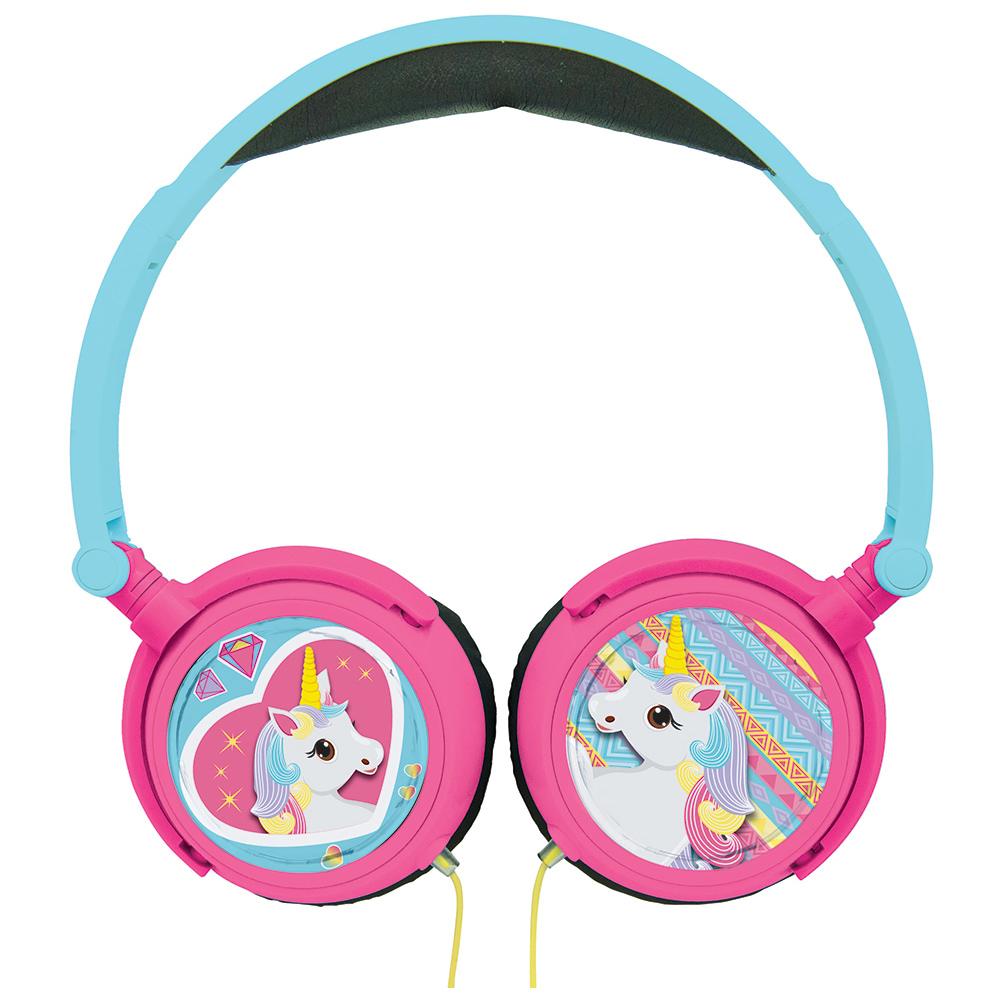 Lexibook Unicorn Foldable Stereo Headphones with Volume Limiter Image 2