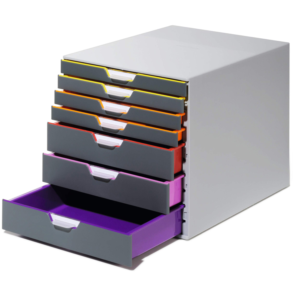 Durable VARICOLOR A4+ 7 Drawer Colour Coded Desk Organiser Image 6