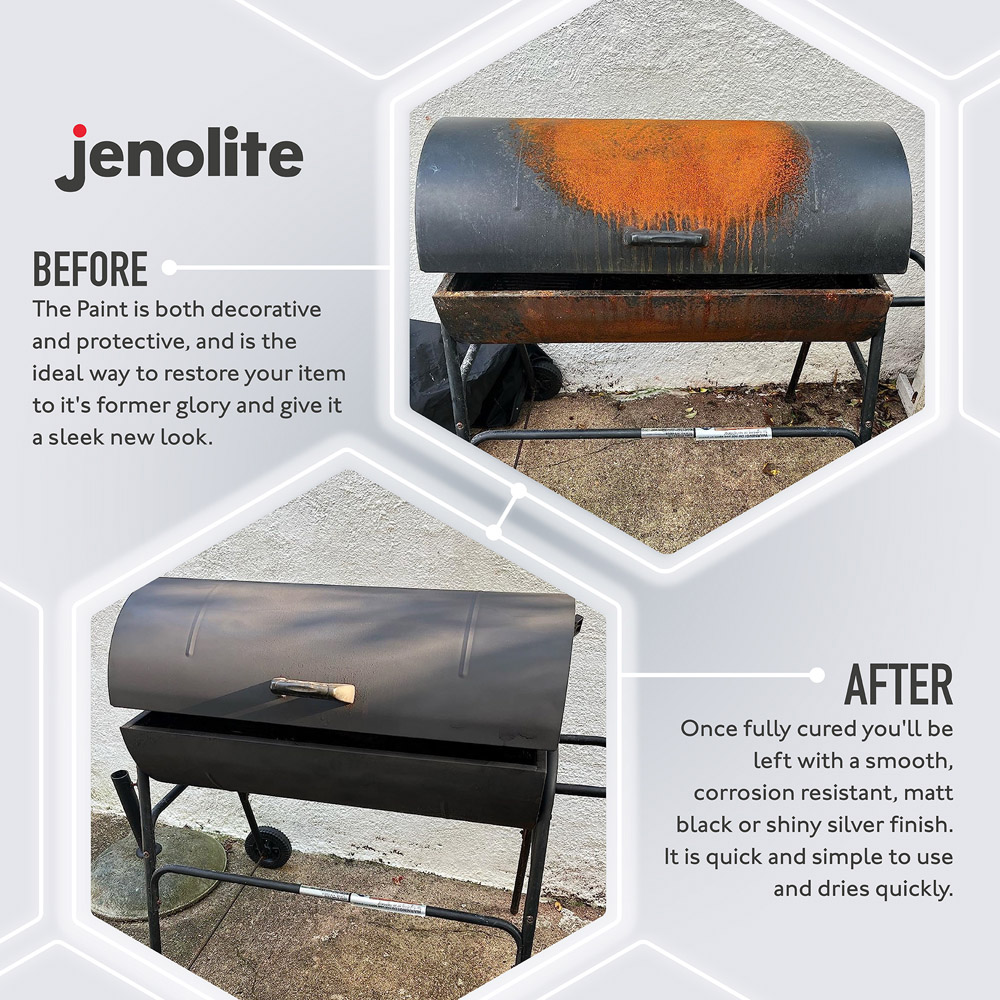 Jenolite Heat Resistant Black 500ml Image 7