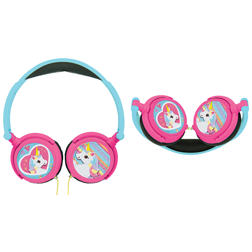 Lexibook Unicorn Foldable Stereo Headphones with Volume Limiter Image 4