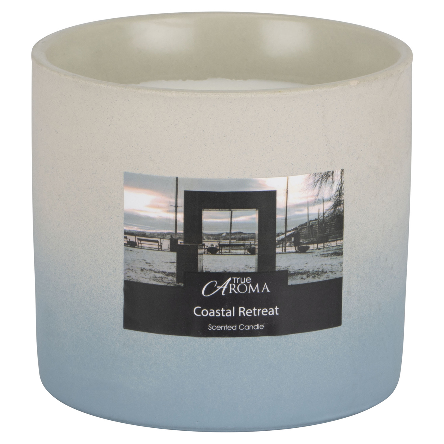 True Aroma Seasalt and Surf Candle - 13cm Image