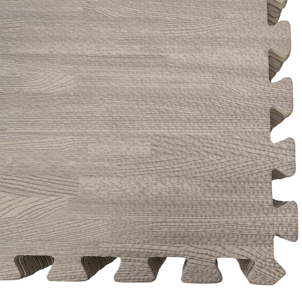 Samuel Alexander 12 Piece Grey EVA Foam Protective Floor Mats 60 x 60cm Image 3