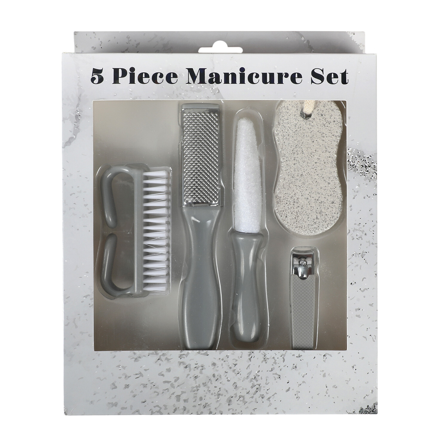 5-Piece Manicure Set - Grey Image