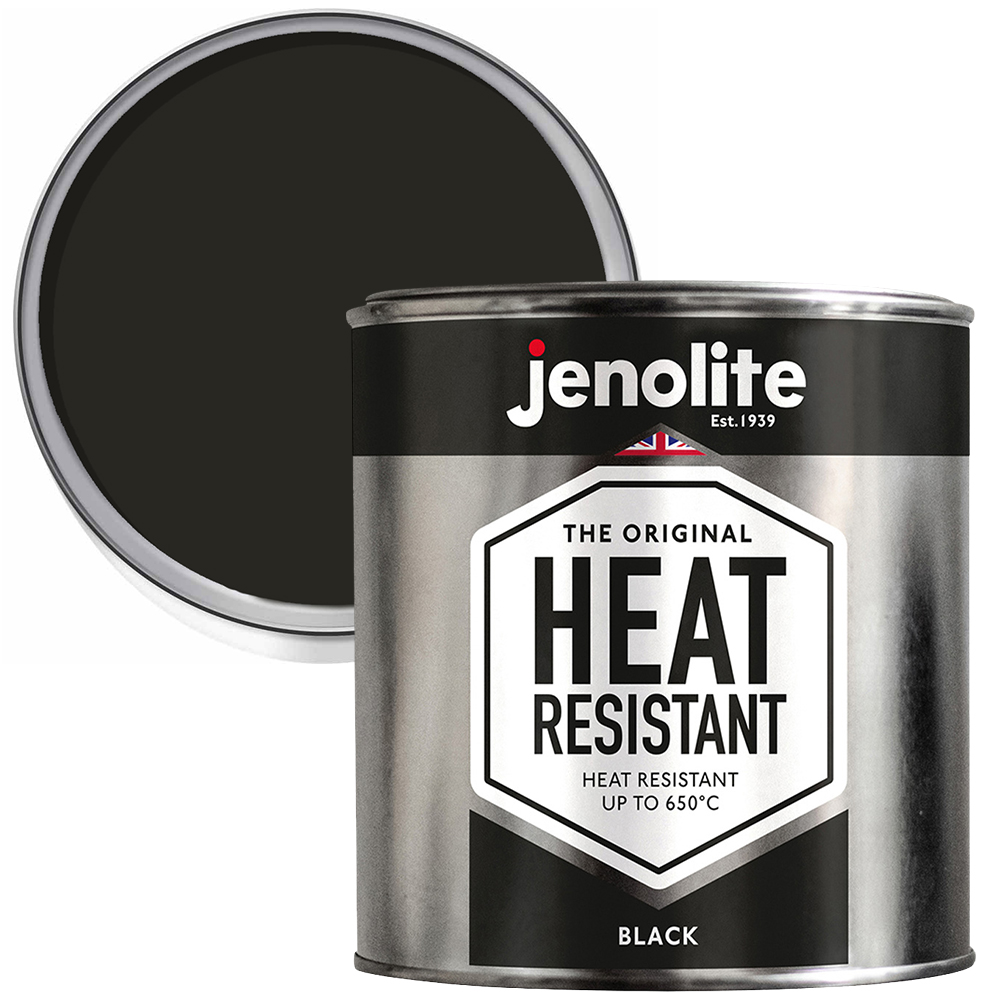 Jenolite Heat Resistant Black 500ml Image 1