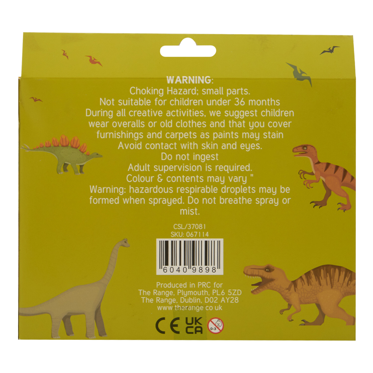 Crafty Club Paint Your Own Dinosaur Kit Image 2