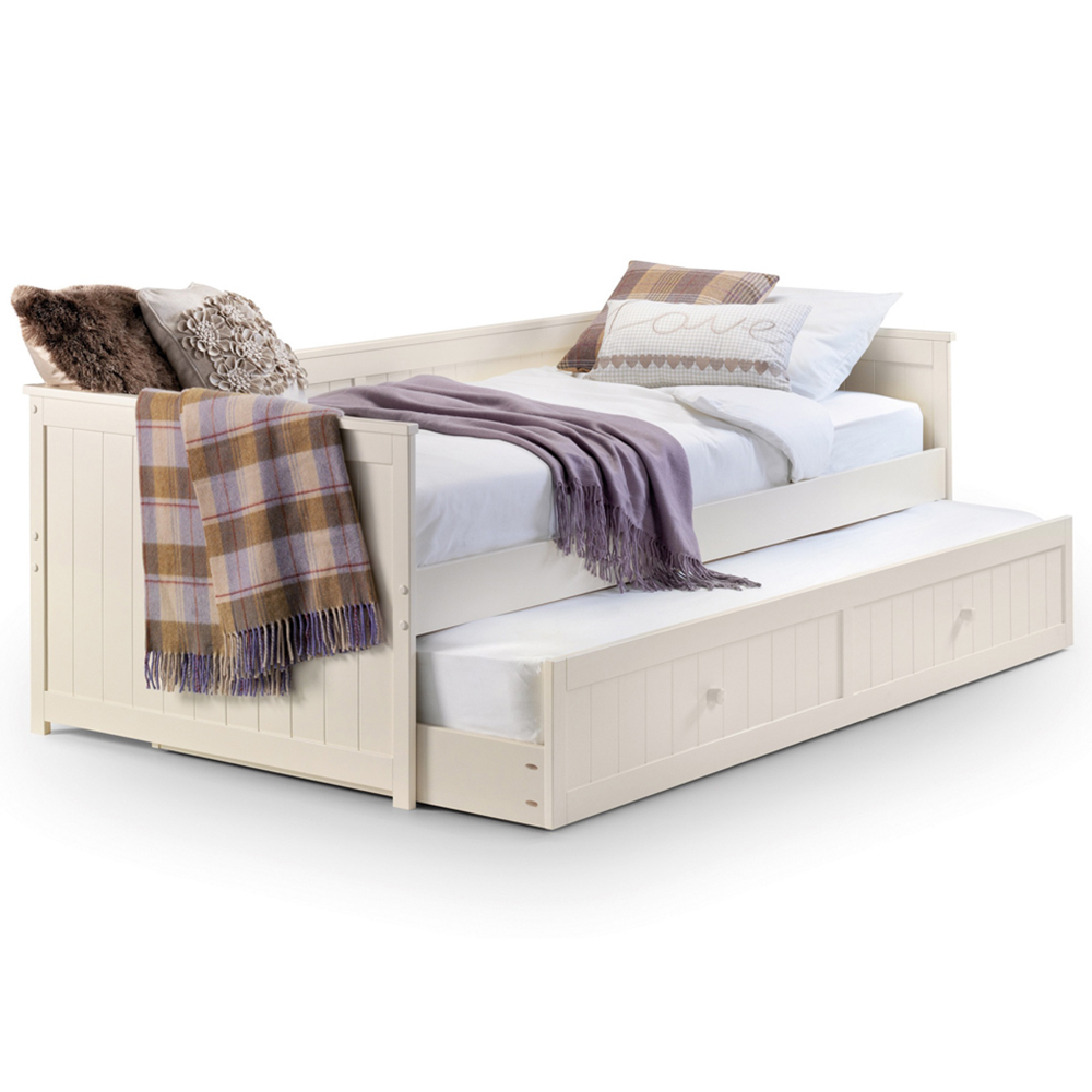 Julian Bowen Jessica Stone White Day Bed with Underbed Image 2