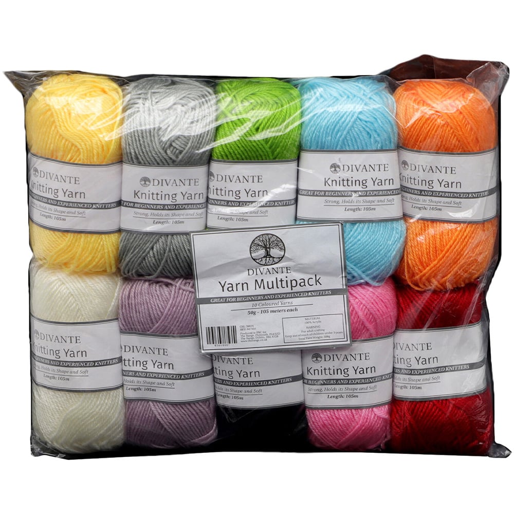 Divante Multi Coloured Yarn 10 Pack Image