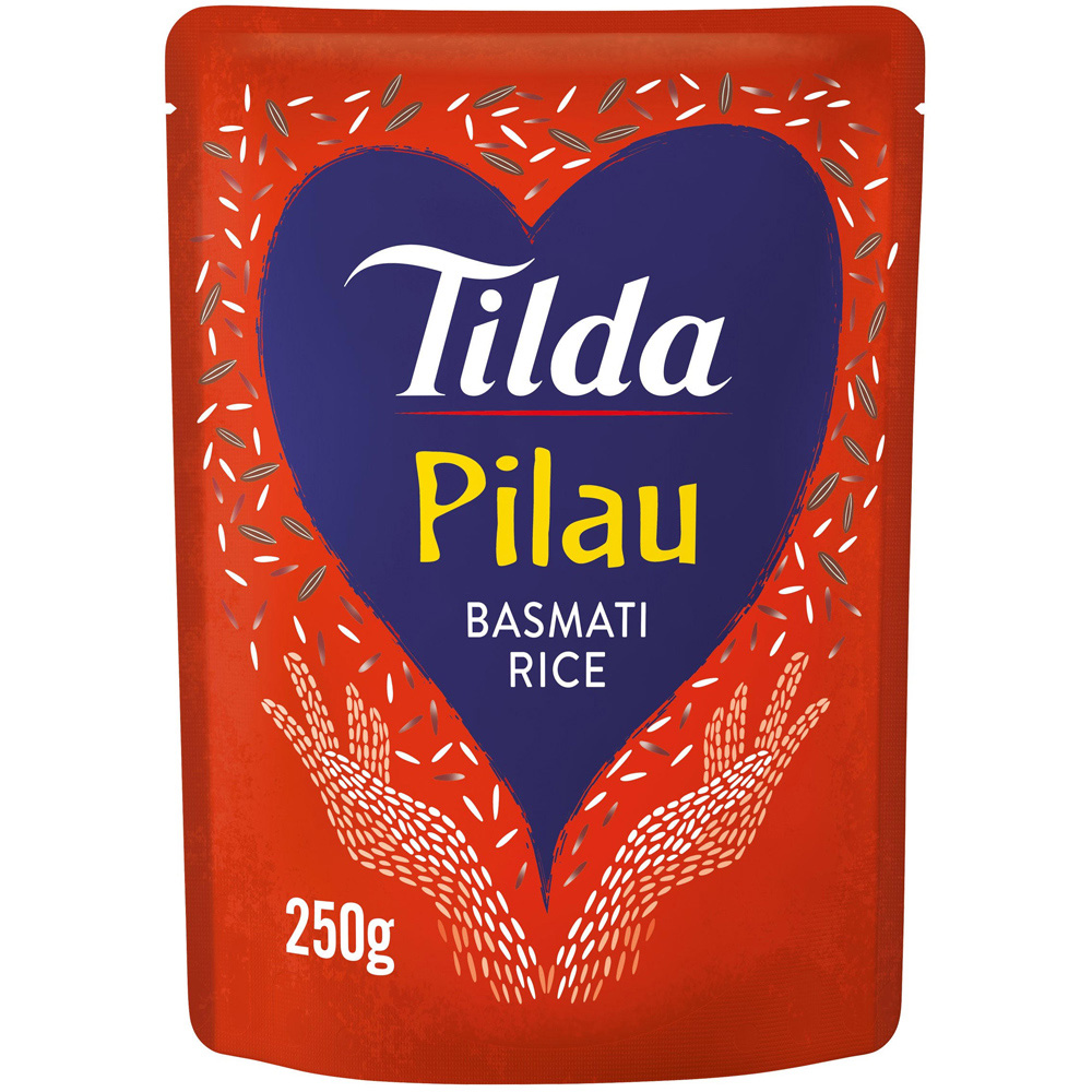 Tilda Pilau Basmati Microwave Rice 250g Image