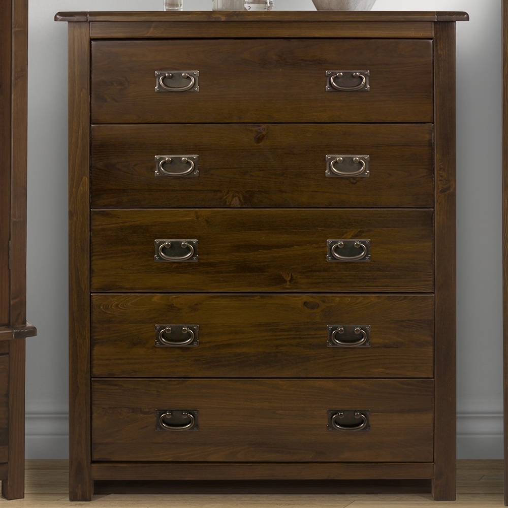 Core Products Boston 5 Drawer Chest of Drawers Image 1