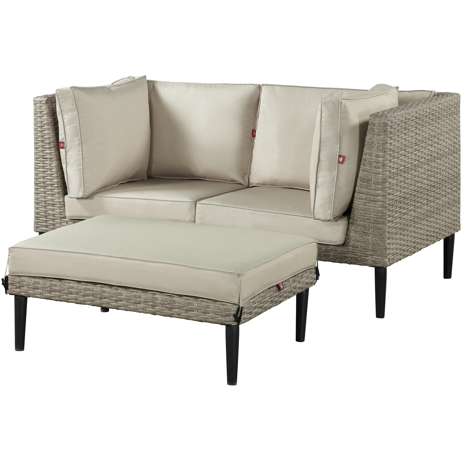 Malay Clydesdale 6 Seater Modular Sectional Corner Lounge Set Image 3