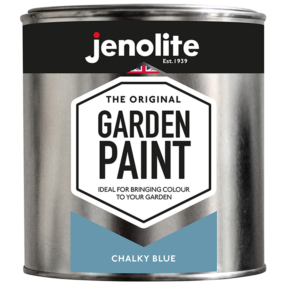 Jenolite Garden Paint Chalky Blue 1L Image 2