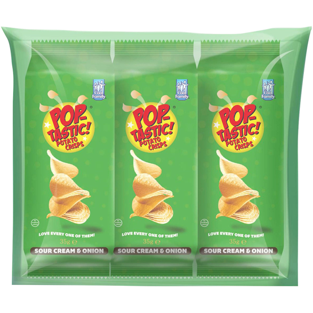 Pop-Tastic! Sour Cream and Onion 3 Pack Image