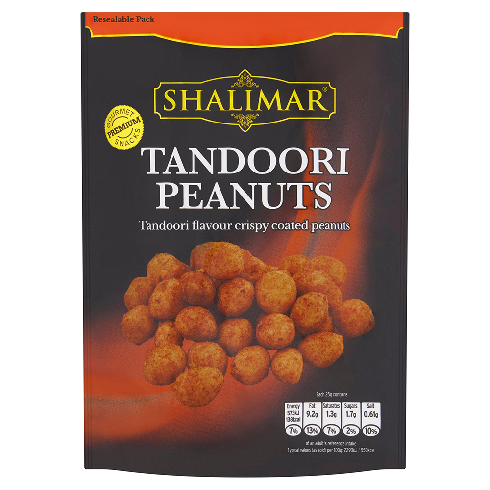 Shalimar Tandoori Crispy Coated Peanuts 150g Image