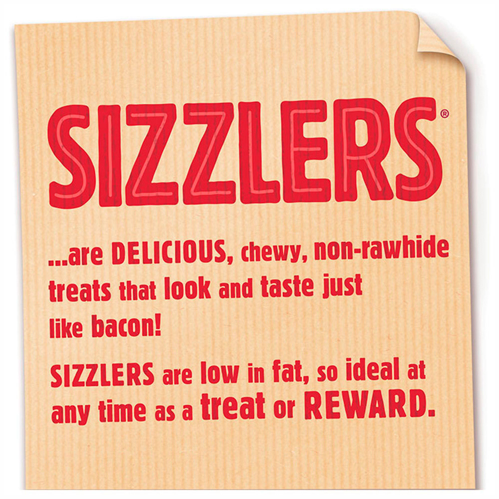 Bakers Sizzlers Dog Treats Bacon 90g Image 6