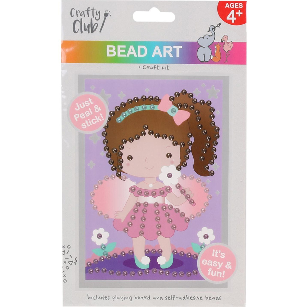 Single Crafty Club Bead Art Set in Assorted styles Image 2