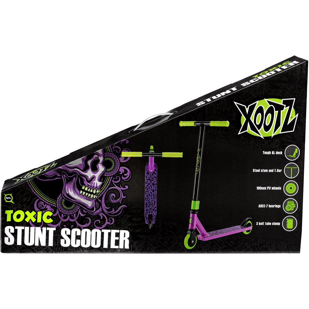 Xootz Stunt Scooter Toxic Purple Image 6