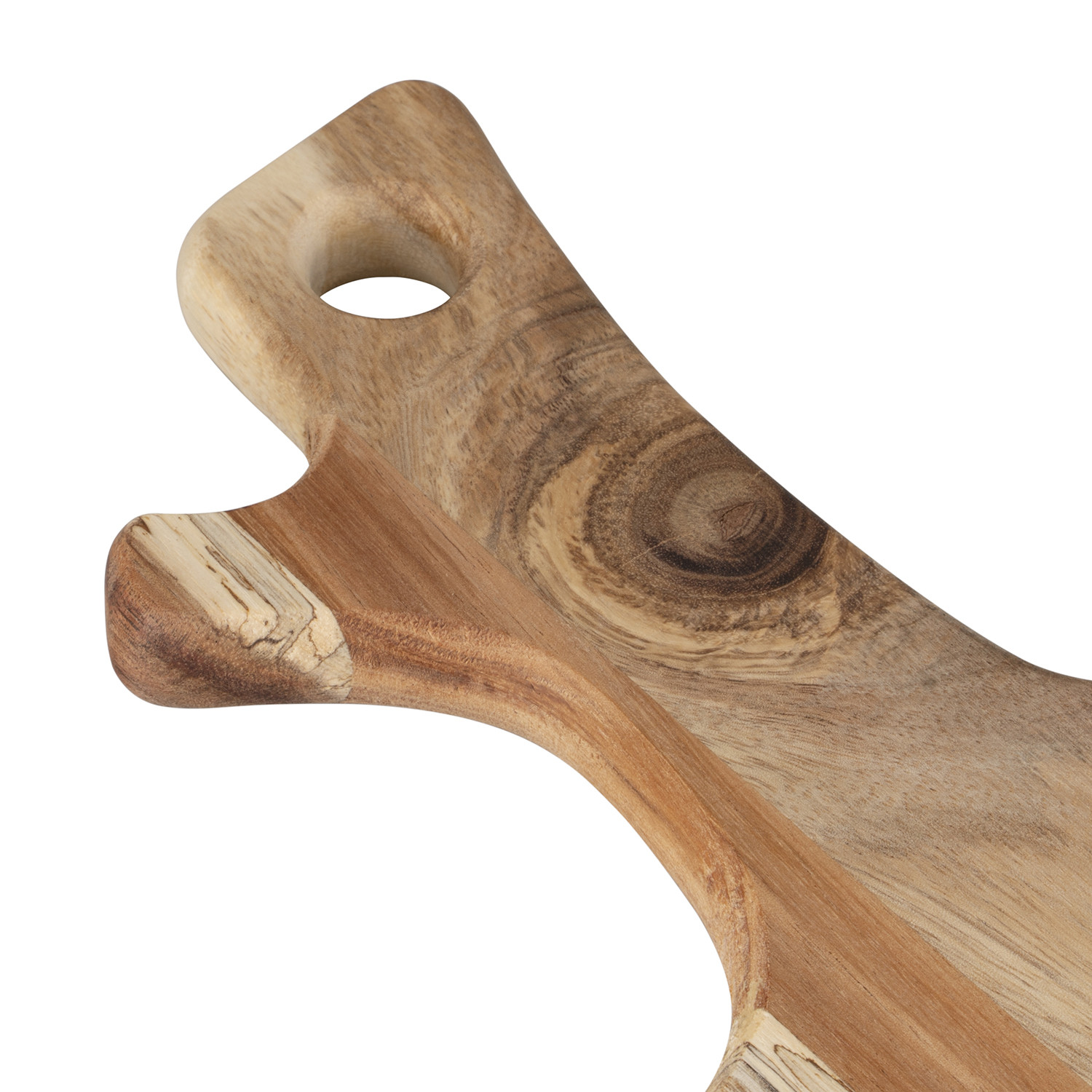 Acacia Wood Handled Large Chopping Board Image 4