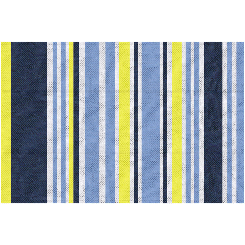 Outsunny Multicolour Outdoor Reversible Rug 121 x 182cm Image 1