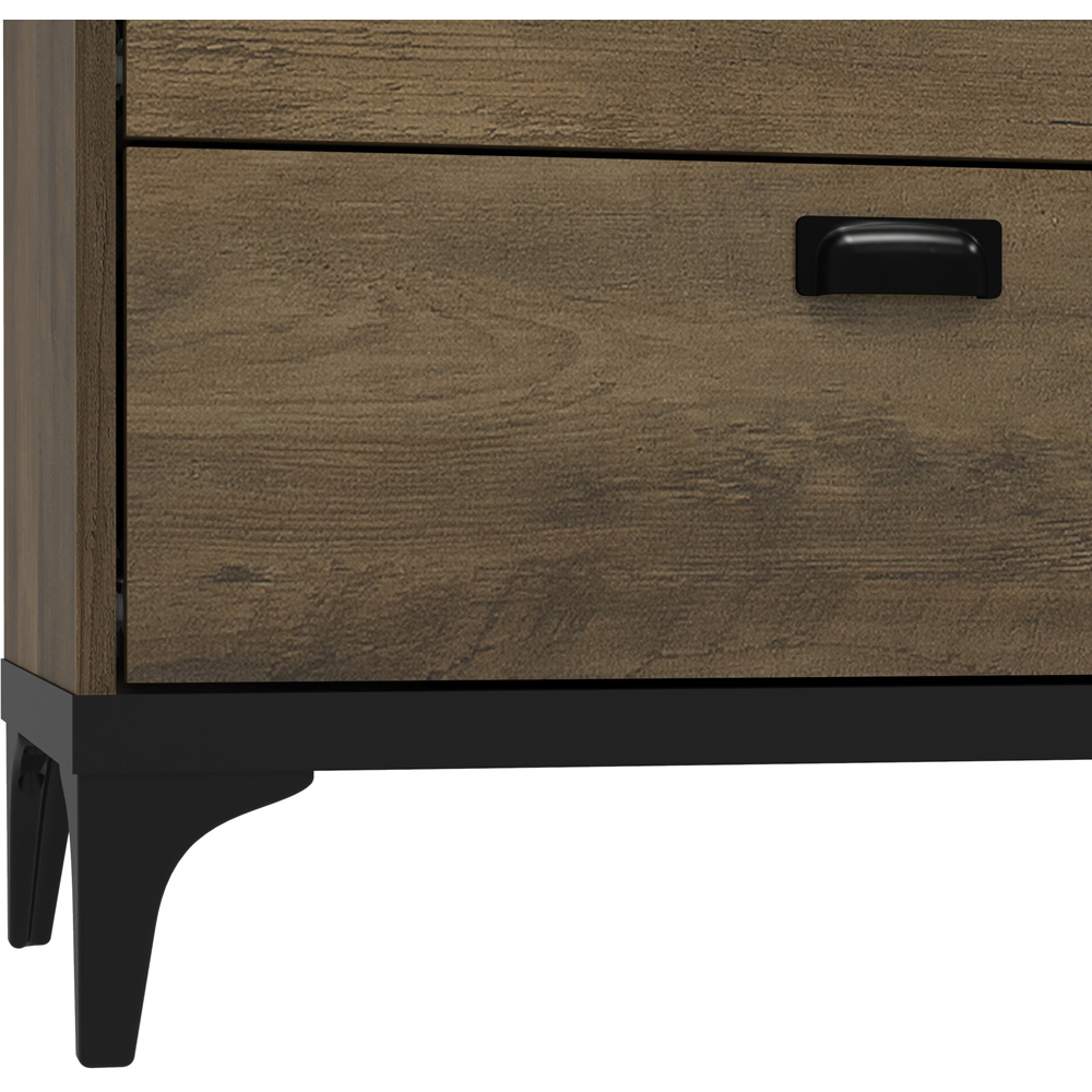 GFW Truro 6 Drawer Light Oak Chest of Drawers Image 7