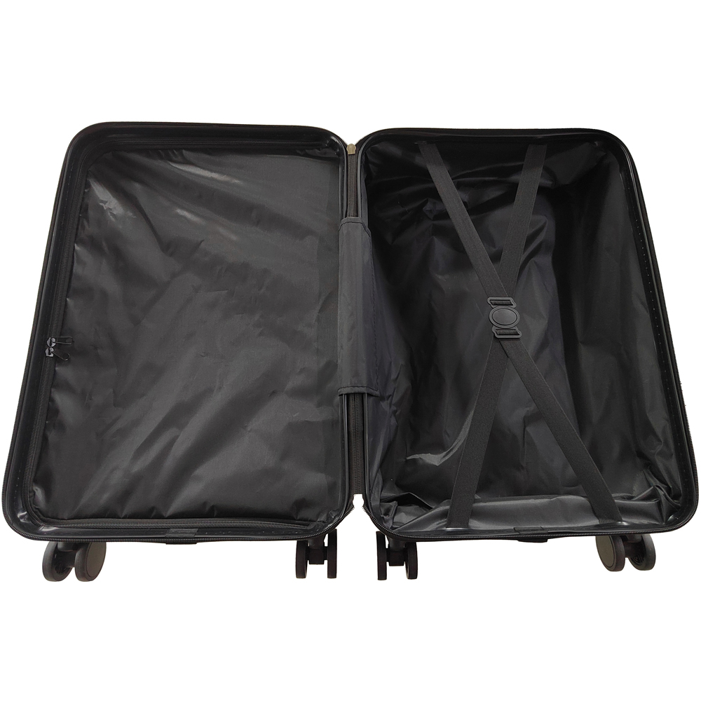 Neo Set of 3 Rose Gold Hard Shell Luggage Suitcases Image 5