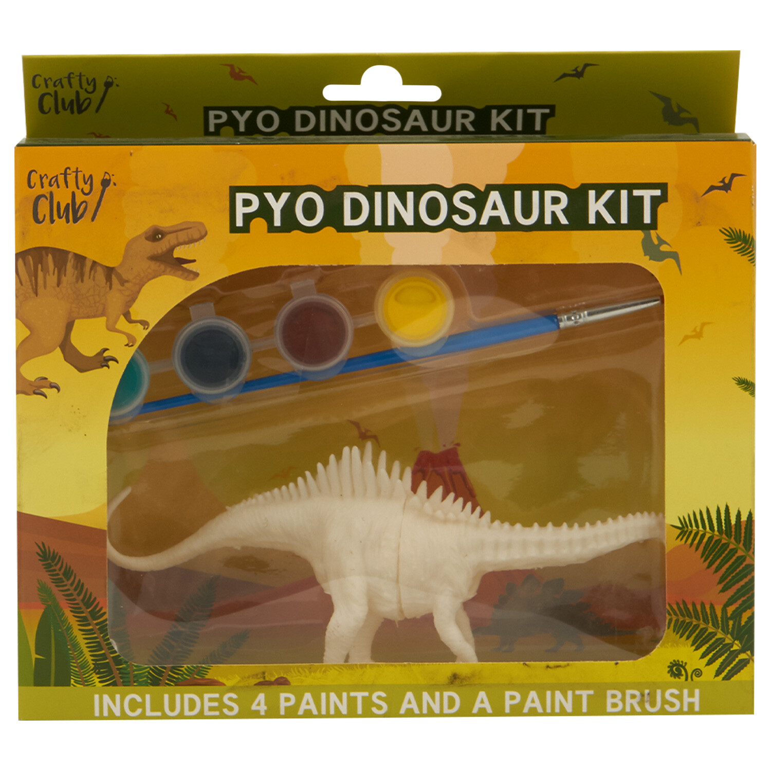 Crafty Club Paint Your Own Dinosaur Kit Image 1