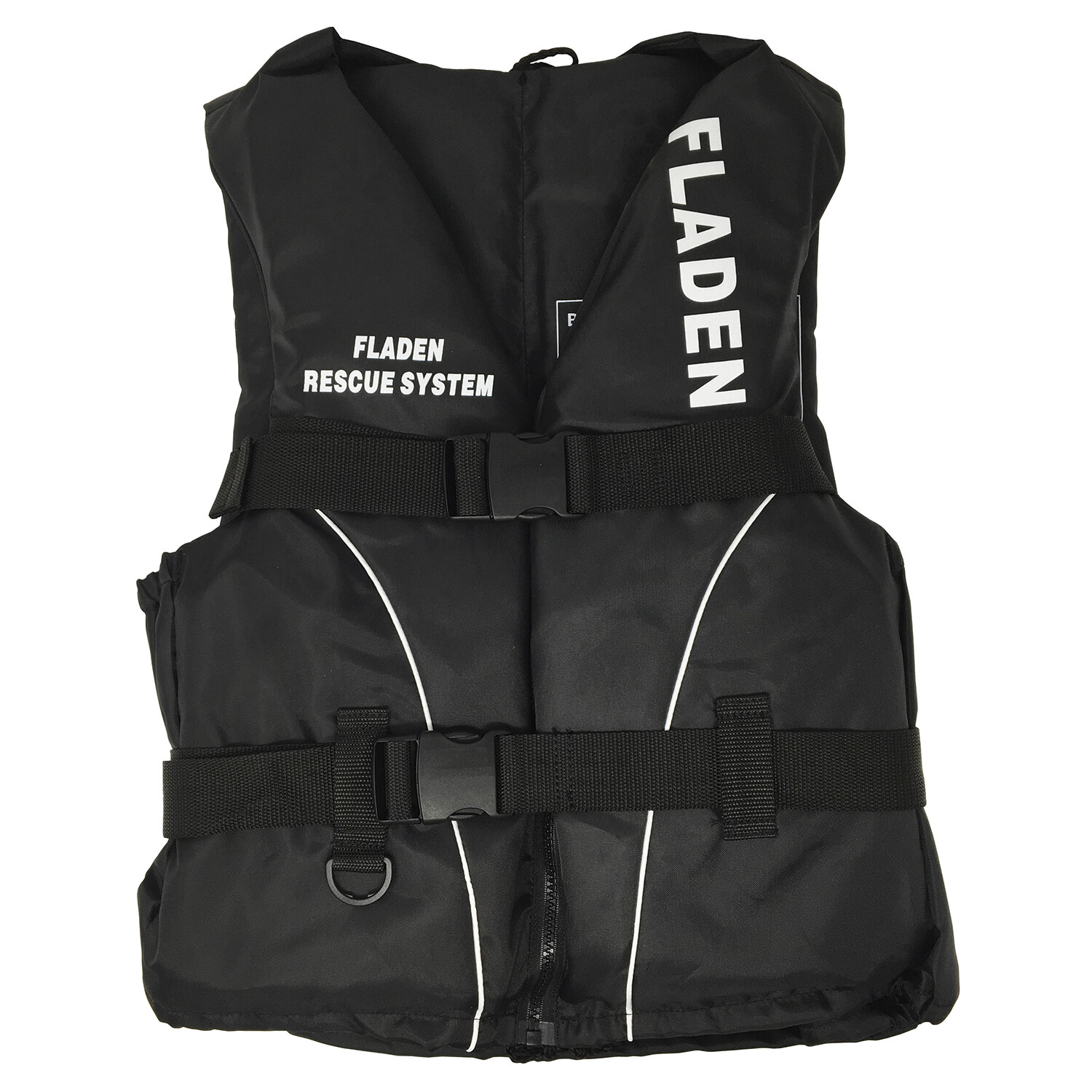 Fladen Buoyancy Aid Classic Black  - XL - 90kg+ Image 1