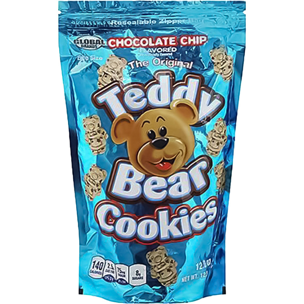 Teddy Bear Cookies Chocolate Chip 340g Image