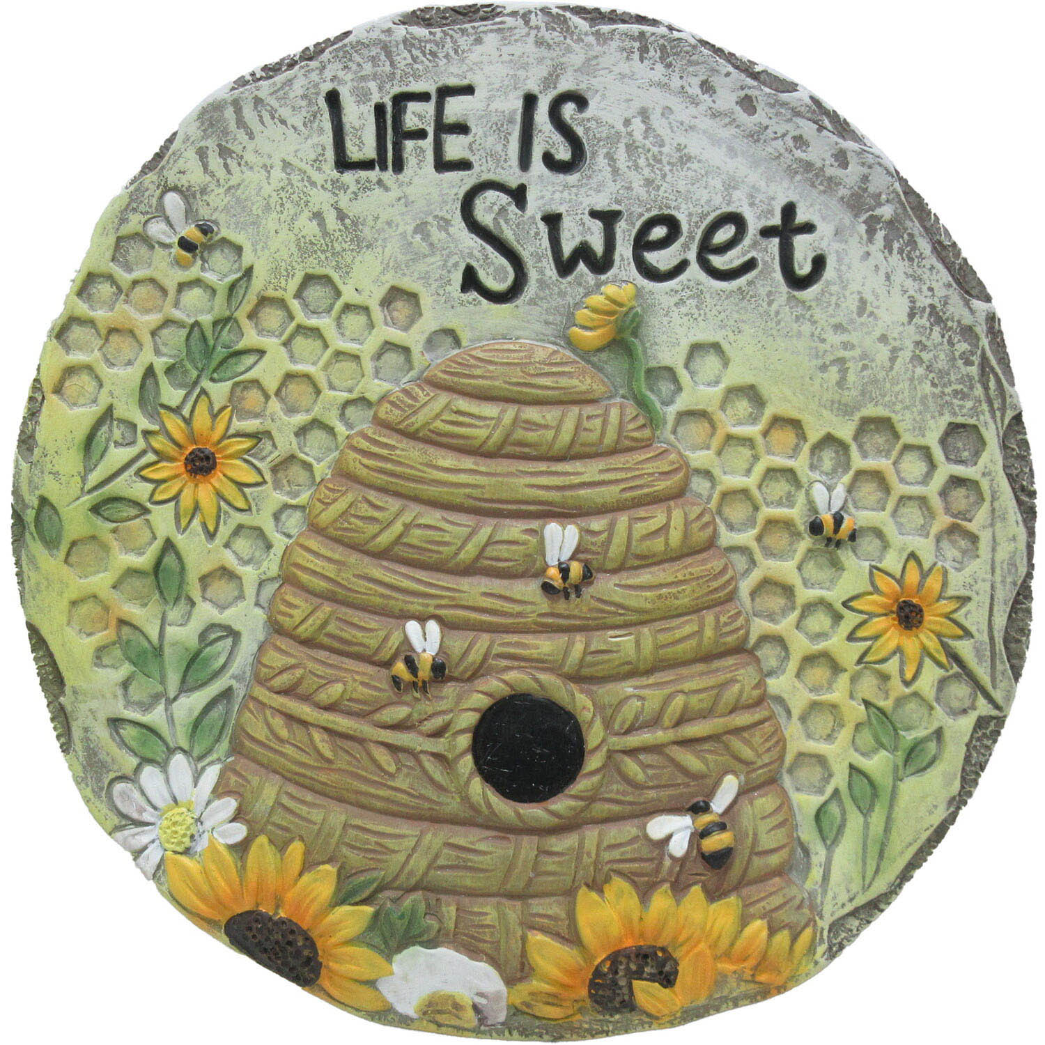Bee Hive Stepping Stone Ornament Image