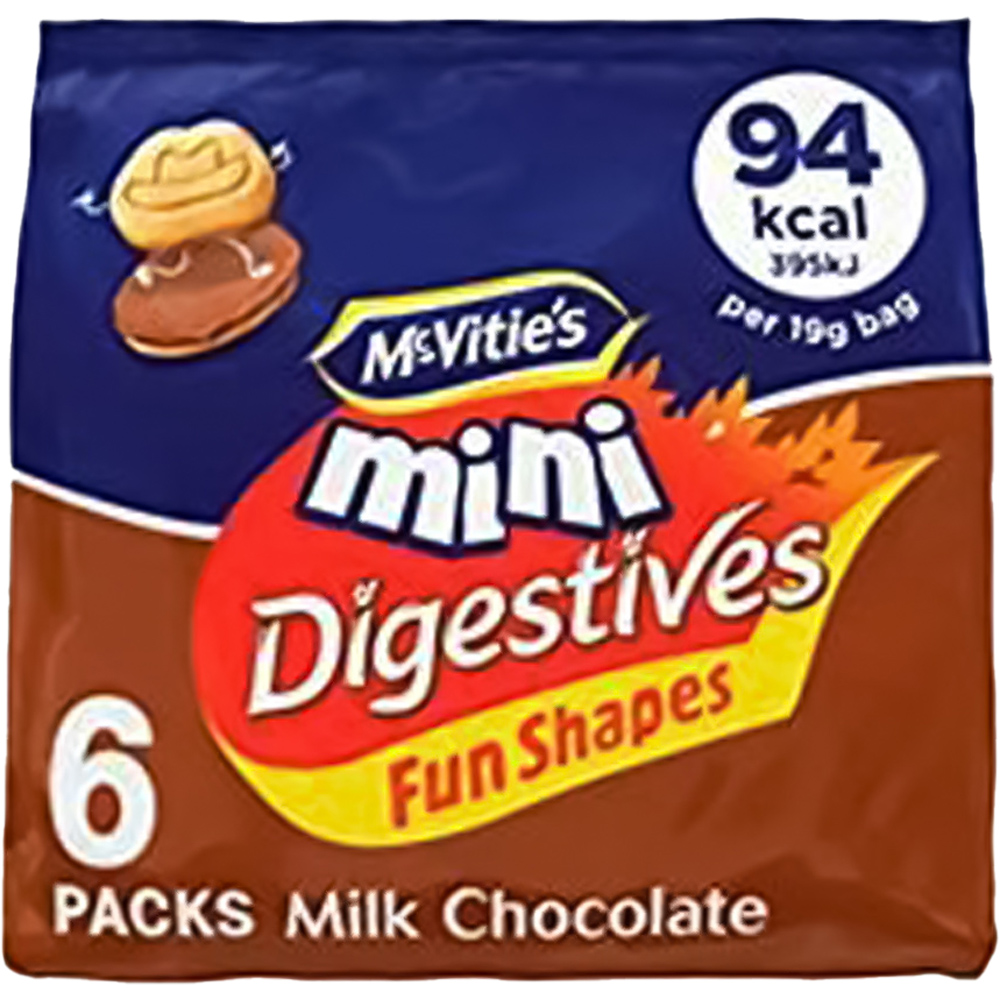 McVitie's Mini Chocolate Digestives 114g Image