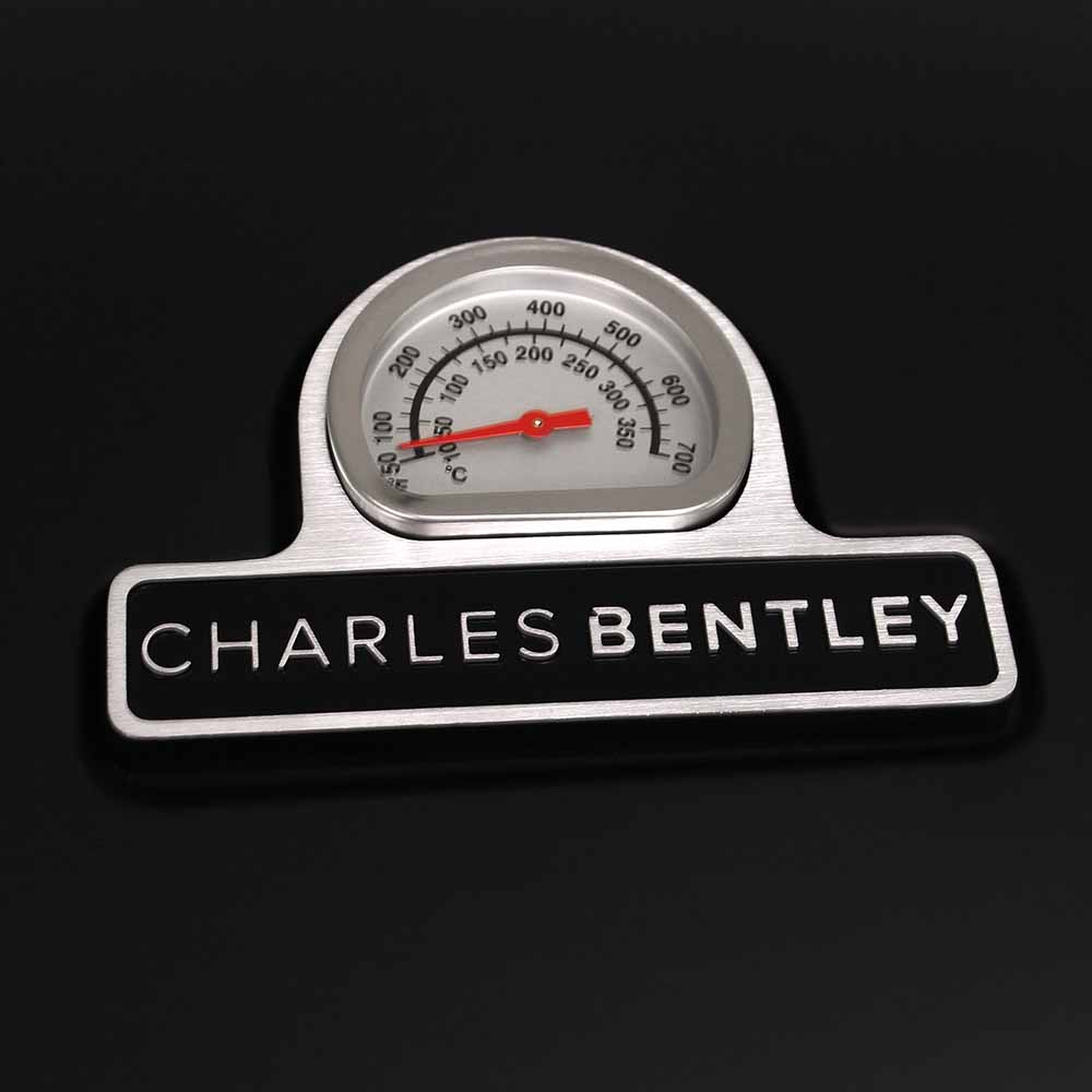 Charles Bentley 4 Burner + 1 Side Burner Gas BBQ Black Image 8