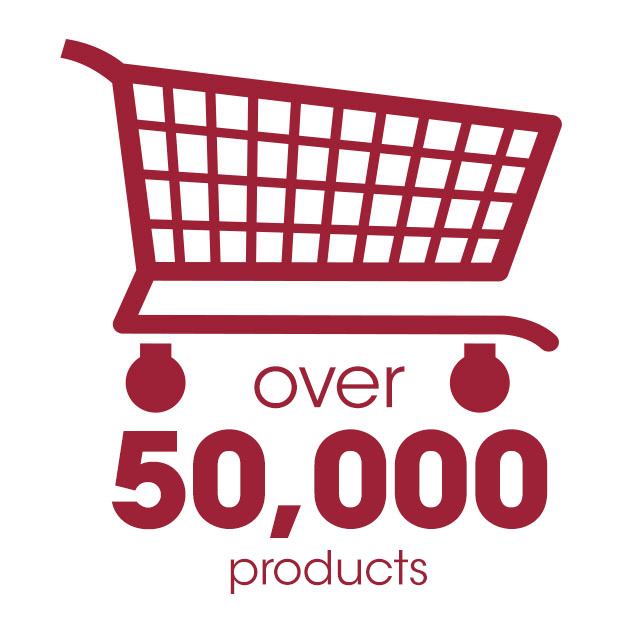 19,000 total number of products
