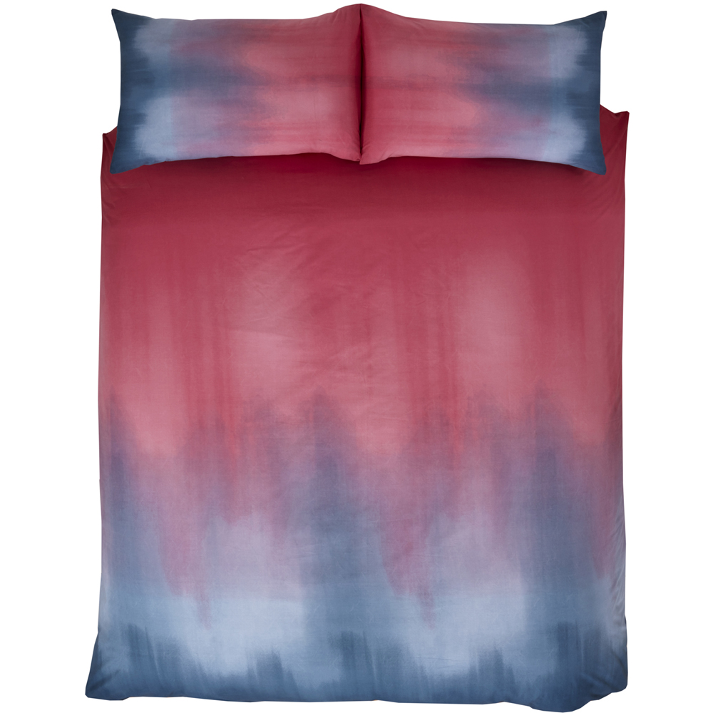 Rapport Home Ombre Double Red Duvet Set Image 2