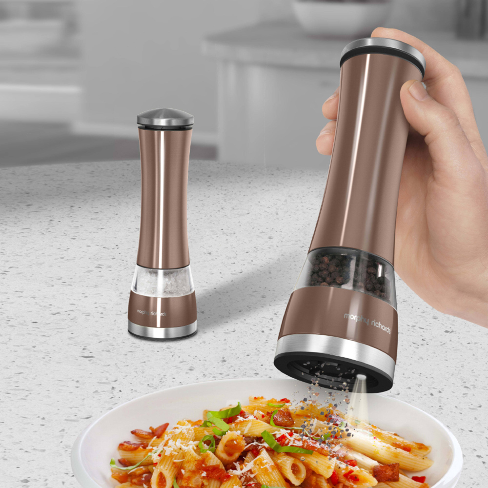 Morphy Richards Copper Electronic Salt and Pepper Mill Image 6