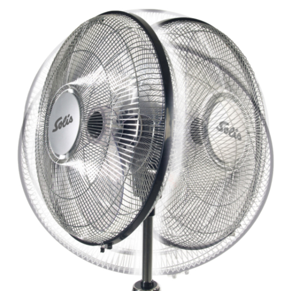Solis Fan-Tastic Grey Pedestal Fan 49 inch Image 5