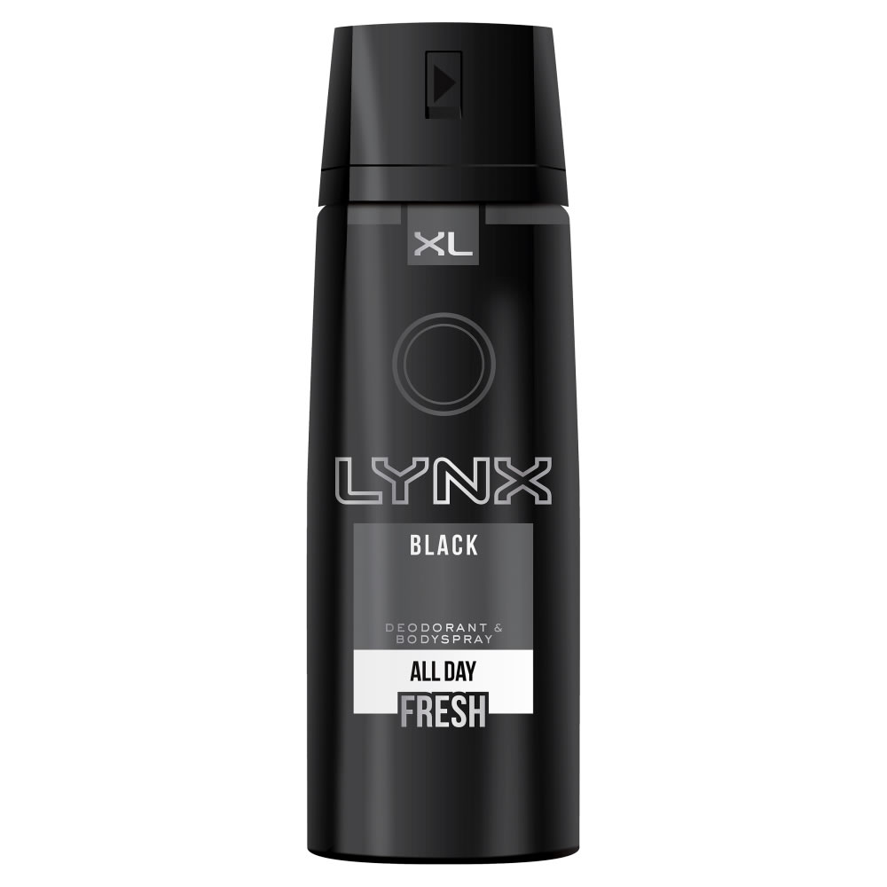 Lynx XL Black Body Spray 200ml Image